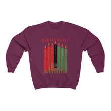 Load image into Gallery viewer, Unisex "Habari Gani?" Sweatshirt