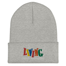 Load image into Gallery viewer, "Living Black & Magical" Cuffed Beanie