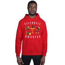 Load image into Gallery viewer, Unisex "Celebrate Kwanzaa" Hoodie