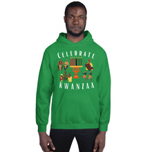 Load image into Gallery viewer, Unisex "Celebrate Kwanzaa" Hoodie