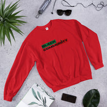 Load image into Gallery viewer, Unisex "Black CommUNITY" Sweatshirt