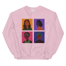 Load image into Gallery viewer, Unisex "Portraits of Blackness" Sweatshirt