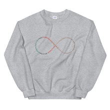 Load image into Gallery viewer, Unisex "MY BLACK IS: Infinite" Sweatshirt