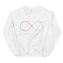 Load image into Gallery viewer, Unisex "MY BLACK IS: Infinite" Sweatshirt
