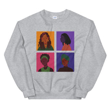 Load image into Gallery viewer, Unisex "Portraits of Blackness" Sweatshirt