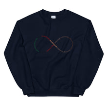 Load image into Gallery viewer, Unisex "MY BLACK IS: Infinite" Sweatshirt