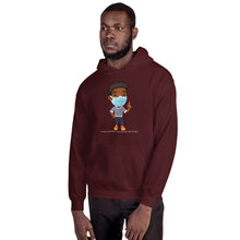Load image into Gallery viewer, "You're Too Close" Hoodie M