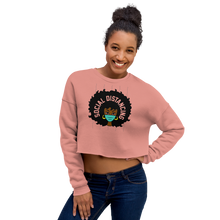 Load image into Gallery viewer, "Social Distancing" Crop Sweatshirt