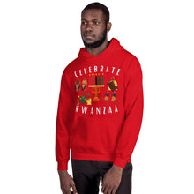Load image into Gallery viewer, Unisex "Celebrate Kwanzaa" Hoodie