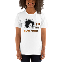 Load image into Gallery viewer, Lady "I Am the Blueprint" T-Shirt