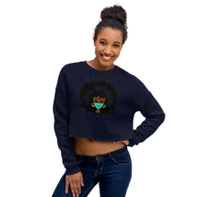 Load image into Gallery viewer, "Social Distancing" Crop Sweatshirt