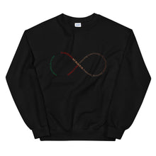 Load image into Gallery viewer, Unisex "MY BLACK IS: Infinite" Sweatshirt