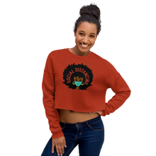 Load image into Gallery viewer, "Social Distancing" Crop Sweatshirt