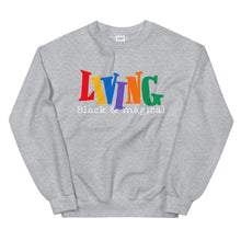 Load image into Gallery viewer, 90s "Living Black & Magical" Sweatshirt