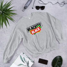 Load image into Gallery viewer, Unisex "Blackity, Black, Black" Sweatshirt
