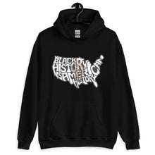 Load image into Gallery viewer, Unisex “Black History Is World History” Hoodie