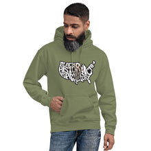 Load image into Gallery viewer, Unisex “Black History Is World History” Hoodie