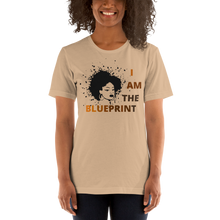 Load image into Gallery viewer, Lady "I Am the Blueprint" T-Shirt