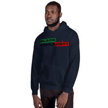 Load image into Gallery viewer, Unisex &quot;Black Community&quot; Hoodie
