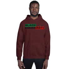 Load image into Gallery viewer, Unisex &quot;Black Community&quot; Hoodie
