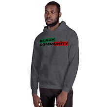 Load image into Gallery viewer, Unisex &quot;Black Community&quot; Hoodie
