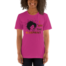 Load image into Gallery viewer, Lady &quot;I Am the Blueprint&quot; T-Shirt
