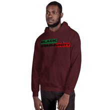 Load image into Gallery viewer, Unisex &quot;Black Community&quot; Hoodie
