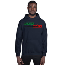 Load image into Gallery viewer, Unisex &quot;Black Community&quot; Hoodie
