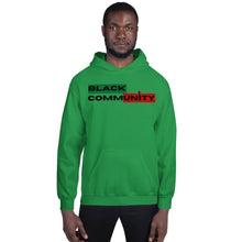 Load image into Gallery viewer, Unisex &quot;Black Community&quot; Hoodie
