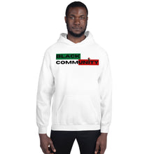 Load image into Gallery viewer, Unisex &quot;Black Community&quot; Hoodie
