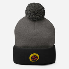 Load image into Gallery viewer, 90s &quot;All Black&quot; Pom-Pom Beanie
