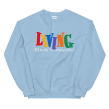 Load image into Gallery viewer, 90s &quot;Living Black &amp; Magical&quot; Sweatshirt
