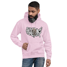 Load image into Gallery viewer, Unisex “Black History Is World History” Hoodie
