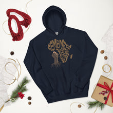 Load image into Gallery viewer, Unisex “Remember Your Roots” Hoodie
