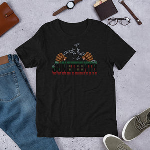 Short-Sleeve "Broken Chains Juneteenth" Unisex T-Shirt